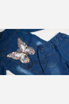 Комплект джинсовый "Butterfly"