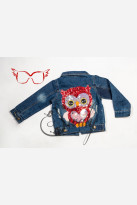 Куртка джинсовая "Owl"
